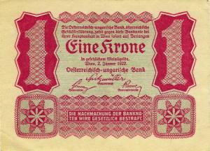 Gallery image for Austria p73a: 1 Krone
