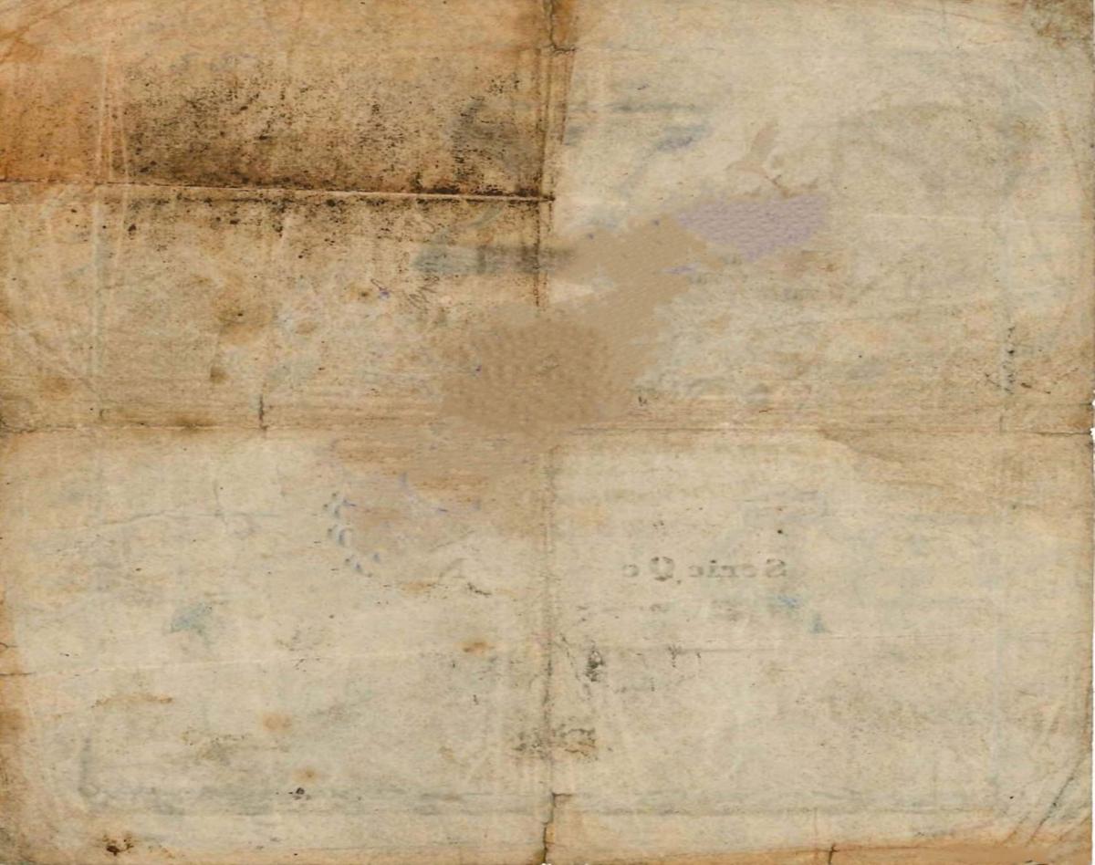 Back of Austria pA76: 10 Gulden from 1847