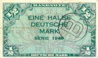 Gallery image for German Federal Republic p1b: 0.5 Deutsche Mark