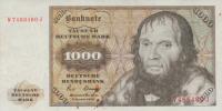 Gallery image for German Federal Republic p36b: 1000 Deutsche Mark