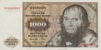 Gallery image for German Federal Republic p36r1: 1000 Deutsche Mark