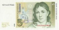 Gallery image for German Federal Republic p37r: 5 Deutsche Mark