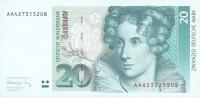 Gallery image for German Federal Republic p39a: 20 Deutsche Mark from 1991