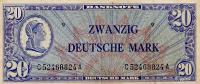 p9a from German Federal Republic: 20 Deutsche Mark from 1948
