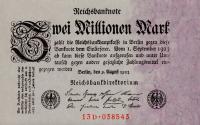 Gallery image for Germany p103: 2000000 Mark from 1923
