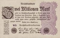 Gallery image for Germany p104a: 2000000 Mark from 1923