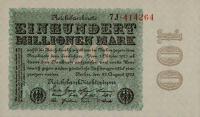 Gallery image for Germany p107a: 100000000 Mark from 1923