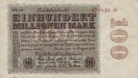 Gallery image for Germany p107b: 100000000 Mark from 1923