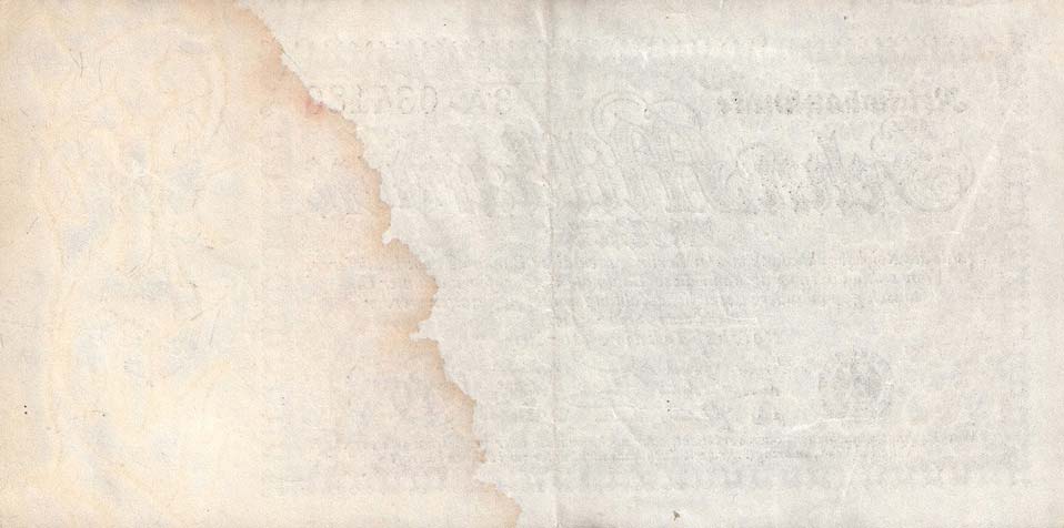 Back of Germany p116b: 10000000000 Mark from 1923