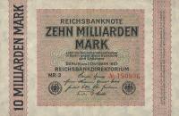 Gallery image for Germany p117a: 10000000000 Mark from 1923