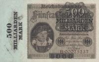 Gallery image for Germany p124a: 500000000000 Mark