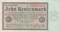 Gallery image for Germany p164: 10 Rentenmark