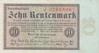 Gallery image for Germany p164: 10 Rentenmark
