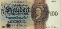 Gallery image for Germany p178: 100 Reichsmark
