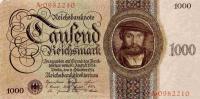 Gallery image for Germany p179a: 1000 Reichsmark
