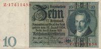 Gallery image for Germany p180a: 10 Reichsmark