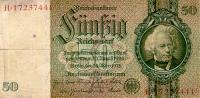 Gallery image for Germany p182a: 50 Reichsmark from 1933