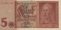 Gallery image for Germany p186b: 5 Reichsmark