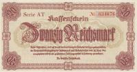Gallery image for Germany p187: 20 Reichsmark