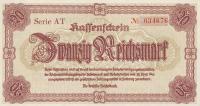 p187 from Germany: 20 Reichsmark from 1945