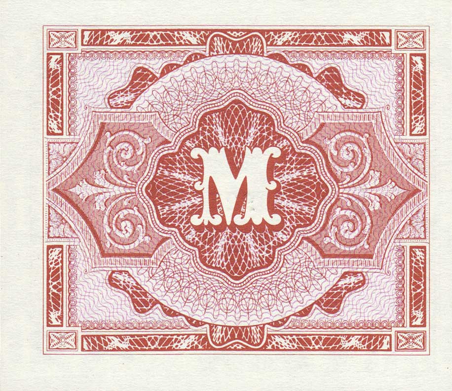 Back of Germany p193b: 5 Mark from 1944