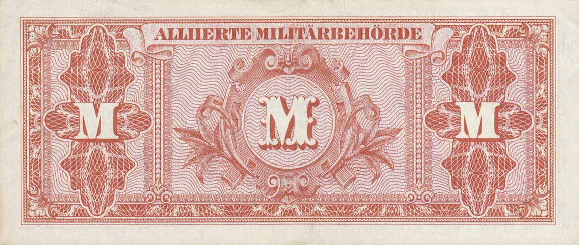 Back of Germany p196a: 50 Mark from 1944