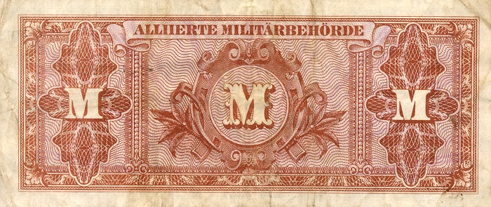 Back of Germany p196d: 50 Mark from 1944