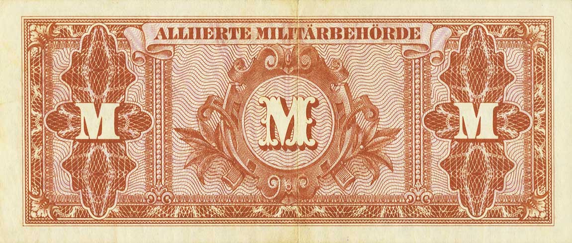 Back of Germany p198a: 1000 Mark from 1944