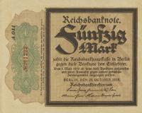 Gallery image for Germany p64b: 50 Mark