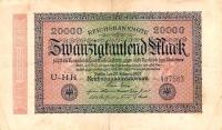 Gallery image for Germany p85b: 20000 Mark from 1923
