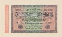 Gallery image for Germany p85f: 20000 Mark from 1923