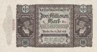 p89a from Germany: 2000000 Mark from 1923