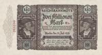 Gallery image for Germany p89a: 2000000 Mark from 1923
