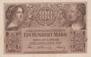 pR133 from Germany: 100 Mark from 1918