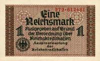 Gallery image for Germany pR136a: 1 Reichsmark from 1940