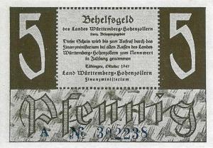 Gallery image for Germany pS1007a: 5 Pfennig