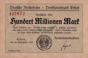 Gallery image for Germany pS1205: 100000000 Mark