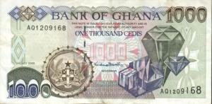 Gallery image for Ghana p32e: 1000 Cedis