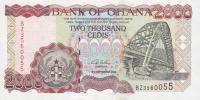 Gallery image for Ghana p33g: 2000 Cedis from 2002