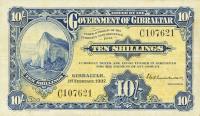 Gallery image for Gibraltar p14a: 10 Shillings