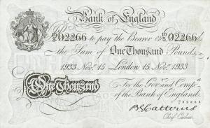 Gallery image for England p334: 1000 Pounds