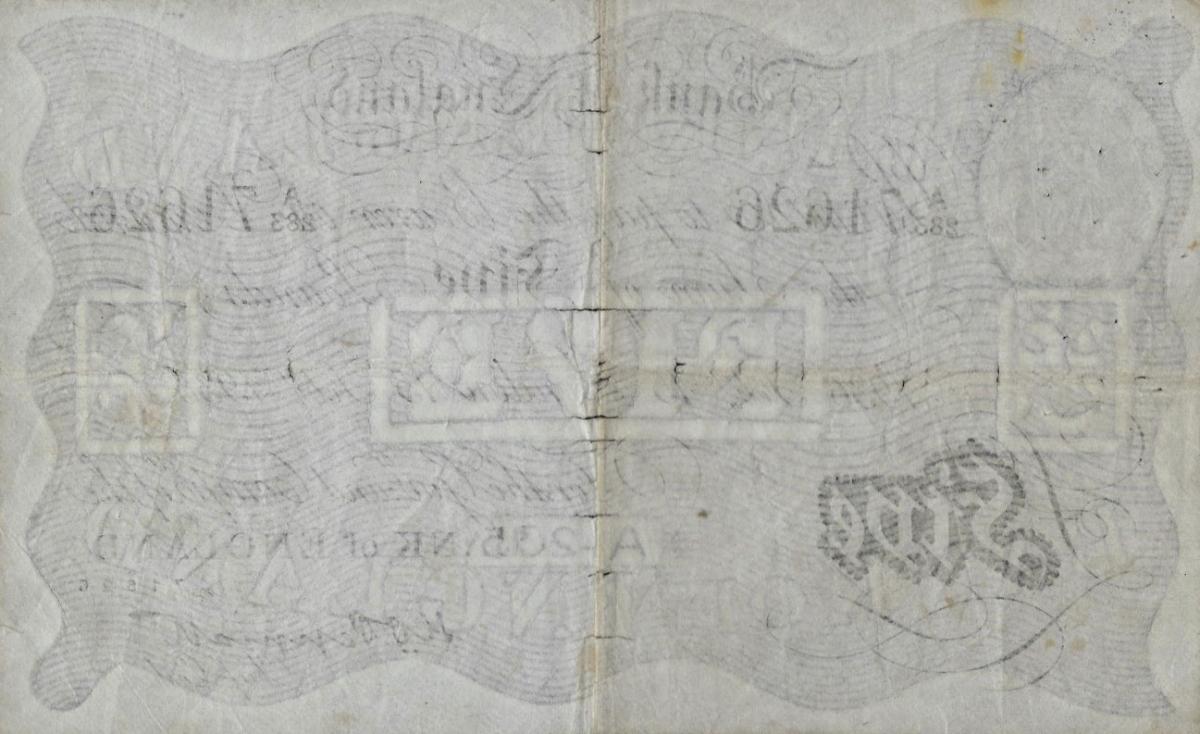 Back of England p335Ba: 5 Pounds from 1934