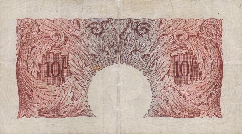 Back of England p362b: 10 Shillings from 1929