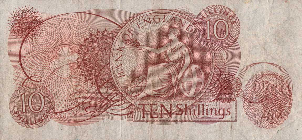 Back of England p373a: 10 Shillings from 1960