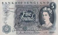 Gallery image for England p375a: 5 Pounds