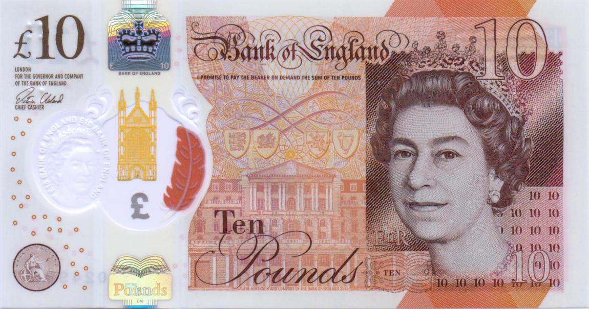 Front of England p395: 10 Pounds from 2017