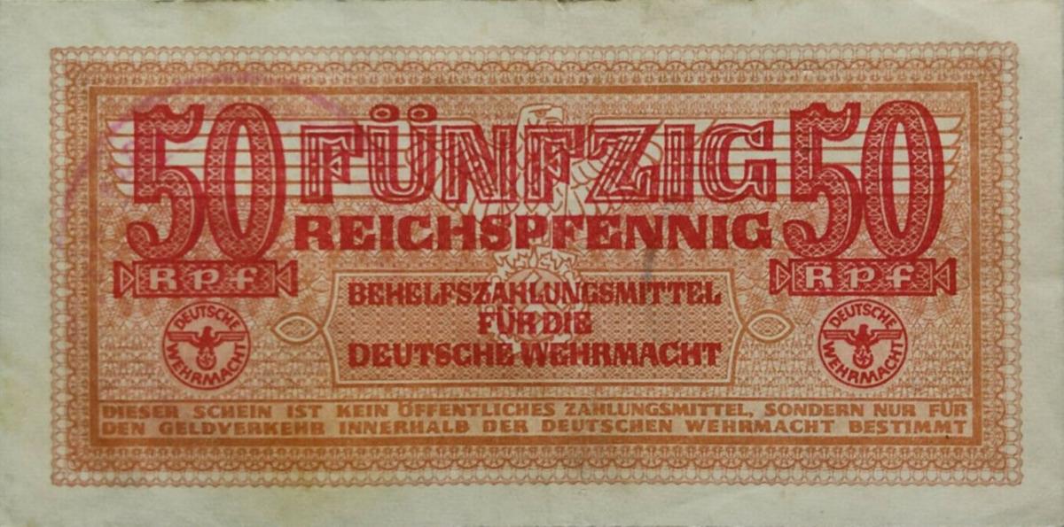 Front of Greece pM22: 50 Pfennig from 1941
