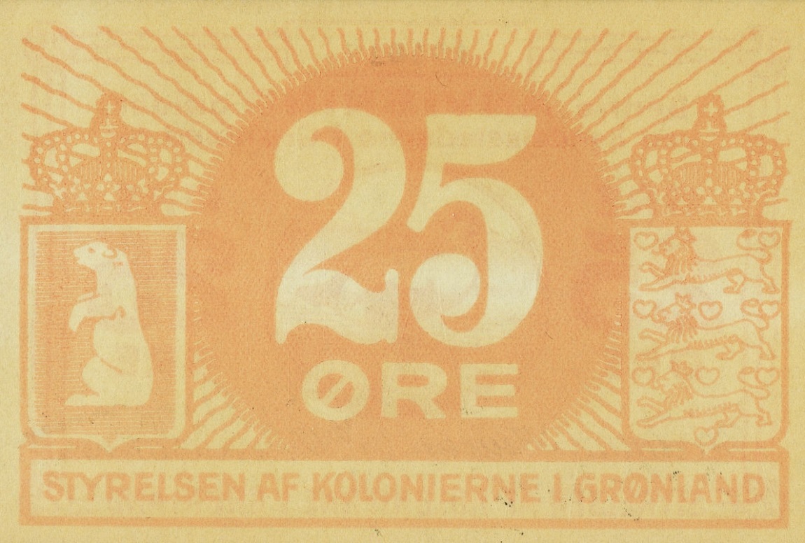 Back of Greenland p11c: 25 Kroner from 1913
