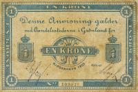 Gallery image for Greenland p5b: 1 Krone