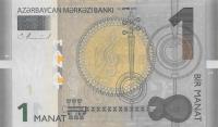 Gallery image for Azerbaijan p31b: 1 Manat